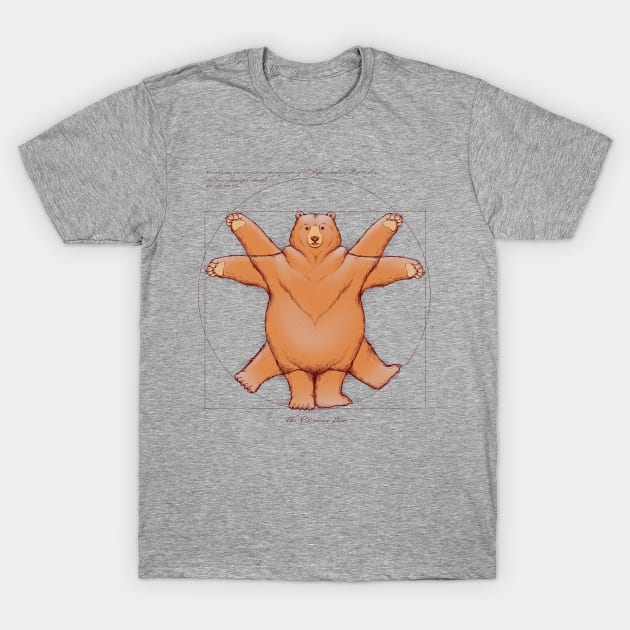 Vitruvian Bear T-Shirt by Tobe_Fonseca